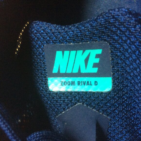 NIKE WOMENS NIKE ZOOM RIVAL D TRACK & FIELD CROSS COUNTY RUNNING SHOES SIZE 10.5 - Picture 3 of 8